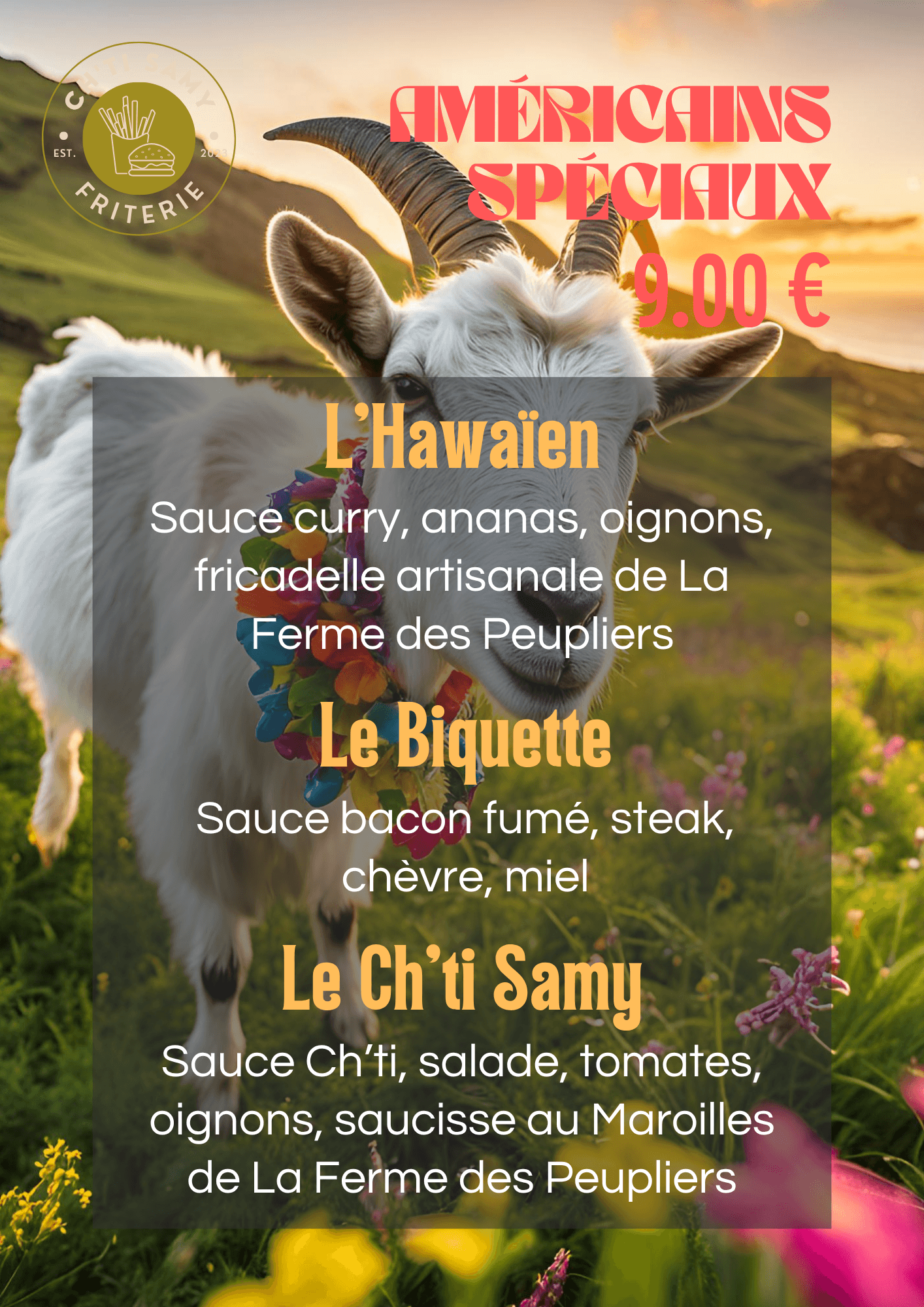 Carte éphémère de saison